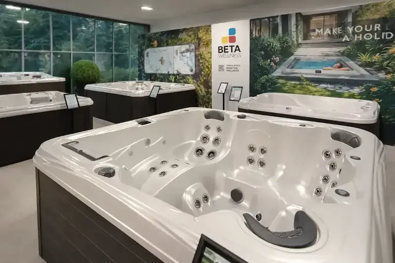 Live Ausstellung der Artesian Spas im Bresserhof Willich